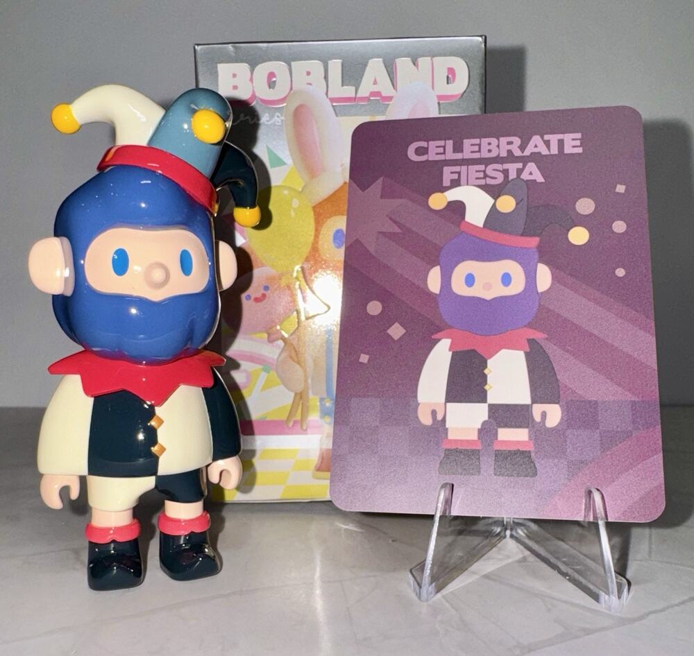 F.UN x FARMER BOB Bob Land Series Confirmed Celebrate Fiesta Jester Figure